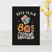 これは私の80年代の衣装の効果グランジだ カード (黄色い花)