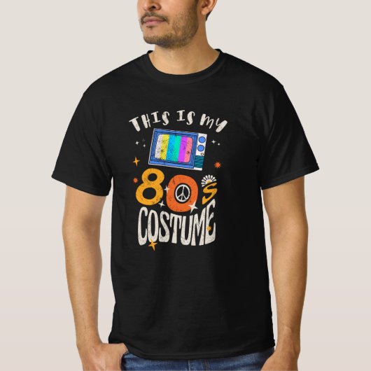 これは私の80年代の衣装の効果グランジだ Tシャツ (正面)