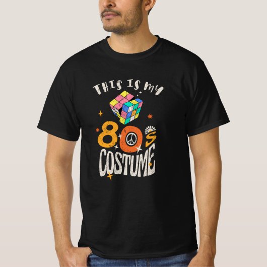 これは私の80年代の衣装の効果グランジだ Tシャツ (正面)