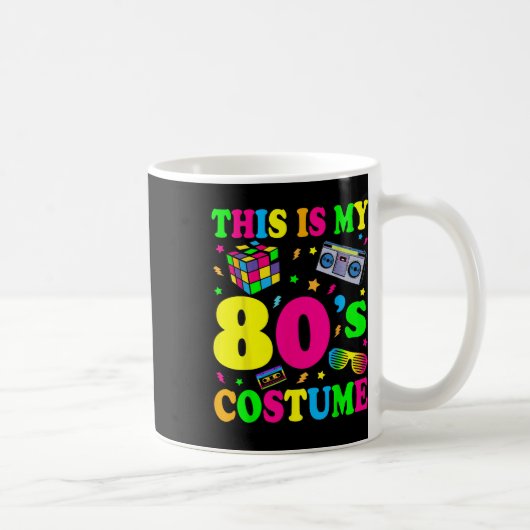 これは私の80年代の衣装の衣装ギフトギフト80年代レトロ コーヒーマグカップ (右)