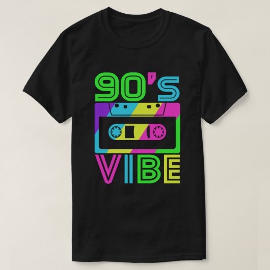 これは私の90のVibe Tee 80の90のパーティー Tシャツ (デザイン正面)
