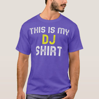 これは私のDJシャツのディおもしろいスククールジョッキーギフト Tシャツ