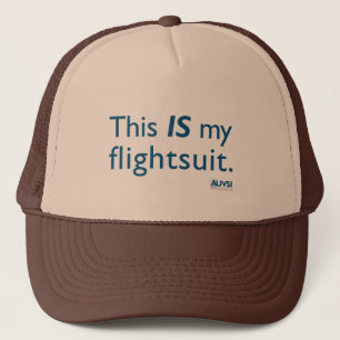 これは私のflightsuitです! キャップ