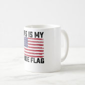 これは私のPride Flag USA コーヒーマグカップ (正面右)
