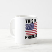 これは私のPride Flag USA コーヒーマグカップ (正面左)
