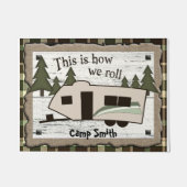 これは私達が玄関マットをいかに転がるかです ドアマット (正面)