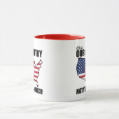 これは私達の国であって、あなたの教会の抗議ではない マグカップ (中央)