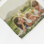 これは米国のカスタム名写真集モダン団 フリースブランケット (角)