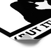 これは米国の狩りポスタおもしろいー ポスター (角)