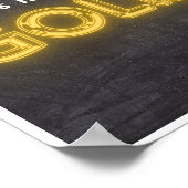 これは純粋な金ゴールド ポスター (角)