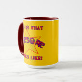 これは素晴らしい一見が好むものです! マグカップ (正面左)