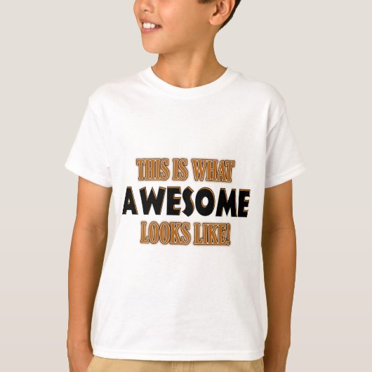 これは素晴らしい一見が好むものです Tシャツ (正面)