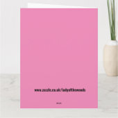 これは素晴らしい感動的誕生日カードだ カード (裏面)