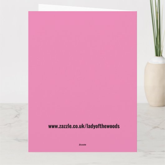 これは素晴らしい感動的誕生日カードだ カード (裏面)