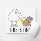 これは素晴らしミームおもしろいキャピバラ犬ペリカンニヒル マウスパッド (マウス)