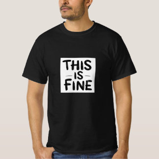 これは素晴らし- Deadpan Minimalist引用文 Tシャツ