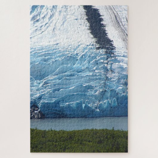 これは美しい氷河アラスカ ジグソーパズル (縦)