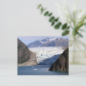 これは美しい氷河アラスカ ポストカード (スタンド正面)