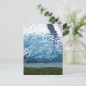 これは美しい氷河アラスカ ポストカード (スタンド正面)