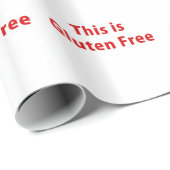 これは自由なグルテンです ラッピングペーパー (ロールコーナー)