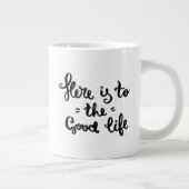 これは良い人生だ ジャンボコーヒーマグカップ (右)