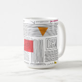 これは芸術だ コーヒーマグカップ (正面右)