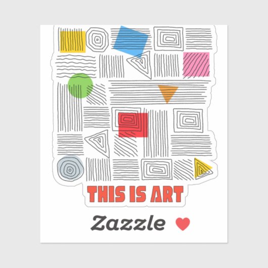 これは芸術だ シール (シート)