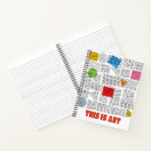 これは芸術だ ノートブック (内部)