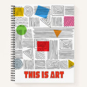 これは芸術だ ノートブック (正面)