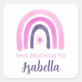 これは虹に属する スクエアシール