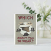 これは衣服_プロパガンダのポスターだ ポストカード (スタンド正面)