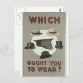 これは衣服_プロパガンダのポスターだ ポストカード (正面/裏面)