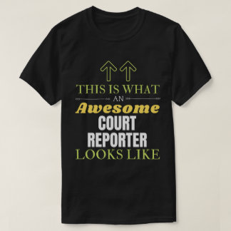 これは裁判所のレポ素晴らしーターの外観である Tシャツ