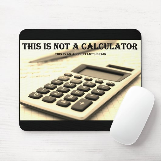 "これは計算機ではない" マウスパッド (マウス)