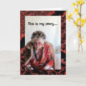 これは誓って秘密の話だユーモアのある カード (黄色い花)