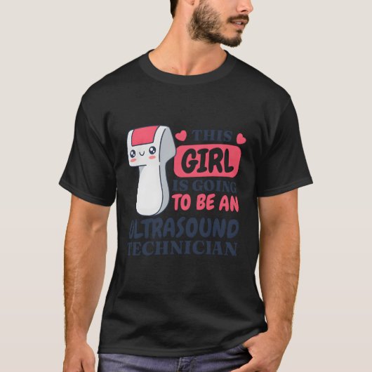 これは超音波技術の超音波になる Tシャツ (正面)