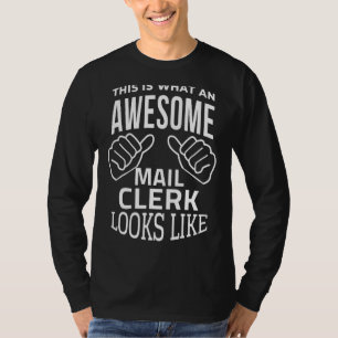 これは郵便係素晴らしの様子だ Tシャツ