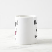 これは酒かもしれない コーヒーマグカップ (中央)