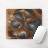 これは金ペニーの足のマウスパッドです マウスパッド (マウス)