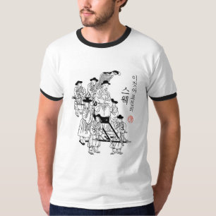 これは韓国のスワッグ-韓国のイラストレーションの文字です Tシャツ