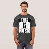 これは音楽の友達 Tシャツ (正面フル)