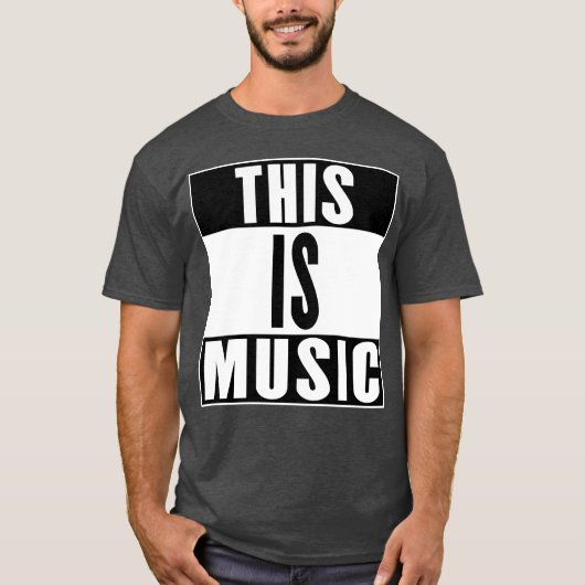 これは音楽の友達 Tシャツ (正面)