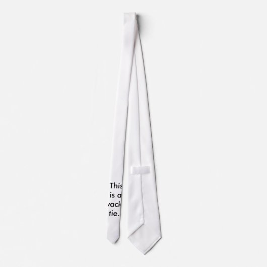 これは風変りなタイです ネクタイ (裏面)