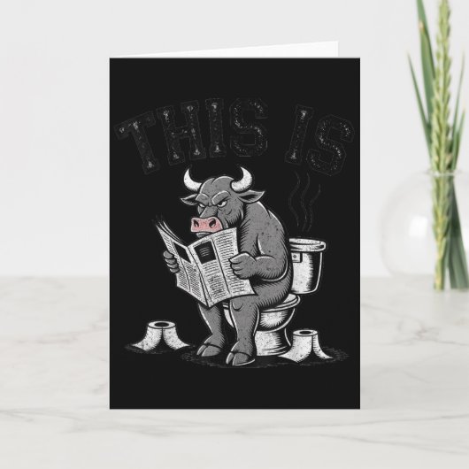 これは馬鹿げた皮肉なユーモアだ カード (正面)