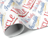 これは1人の実際に信じられないい叔父さんですGift ラッピングペーパー (ロールコーナー)