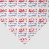 これは1個の実際に信じられないい先生のギフトです 薄葉紙 (詳細)