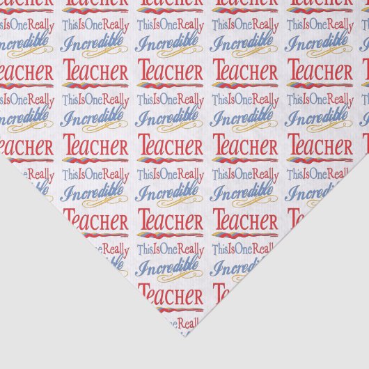 これは1個の実際に信じられないい先生のギフトです 薄葉紙 (詳細)