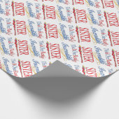 これは1個の実際に信じられないい姉妹のギフトです ラッピングペーパー (角)