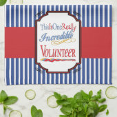 これは1個の実際に信じられないい有志のギフトです キッチンタオル (折り畳み)