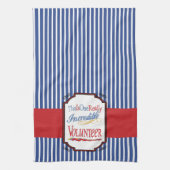 これは1個の実際に信じられないい有志のギフトです キッチンタオル (縦)